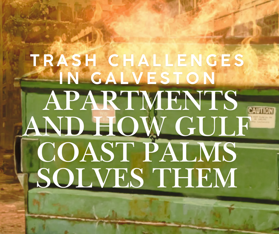 Trash Challenges in Galveston Apartments and How Gulf Coast Palms Solves Them